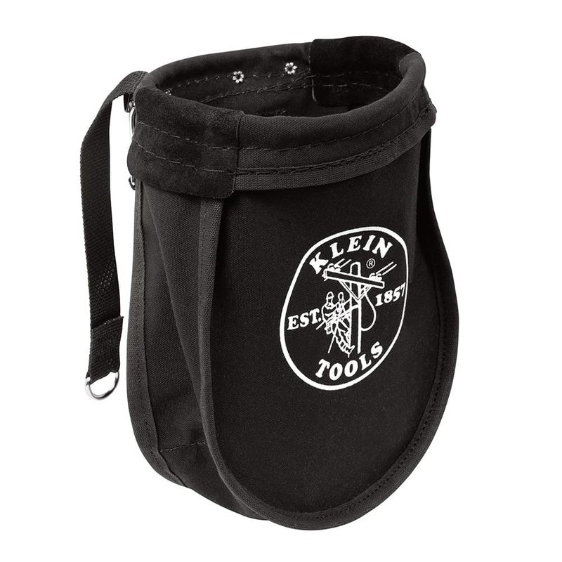 Klein Tools Klein Tools 51A Tool Pouch, Utility Pouch for Carrying Nuts and Bolts, with Interior Pocket, No. 10 Canvas, 9 x 3.5 x 10-Inch  - Image 1