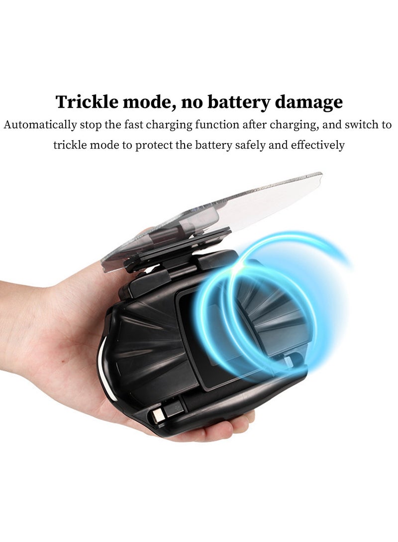 general Mobile phone support car navigation projector head up display smart induction wireless fast charger charger compatible with Android and IOS - Image 5