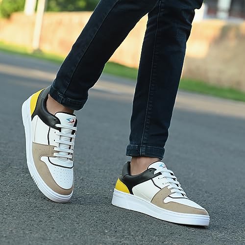 Cruiser Men's Atlas White-Grey Sneakers_8 UK (2512-1) - Image 2
