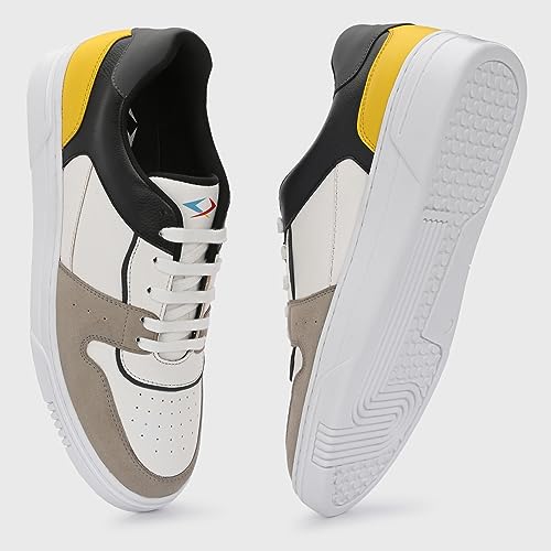 Cruiser Men's Atlas White-Grey Sneakers_8 UK (2512-1) - Image 4