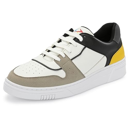 Cruiser Men's Atlas White-Grey Sneakers_8 UK (2512-1) - Image 1