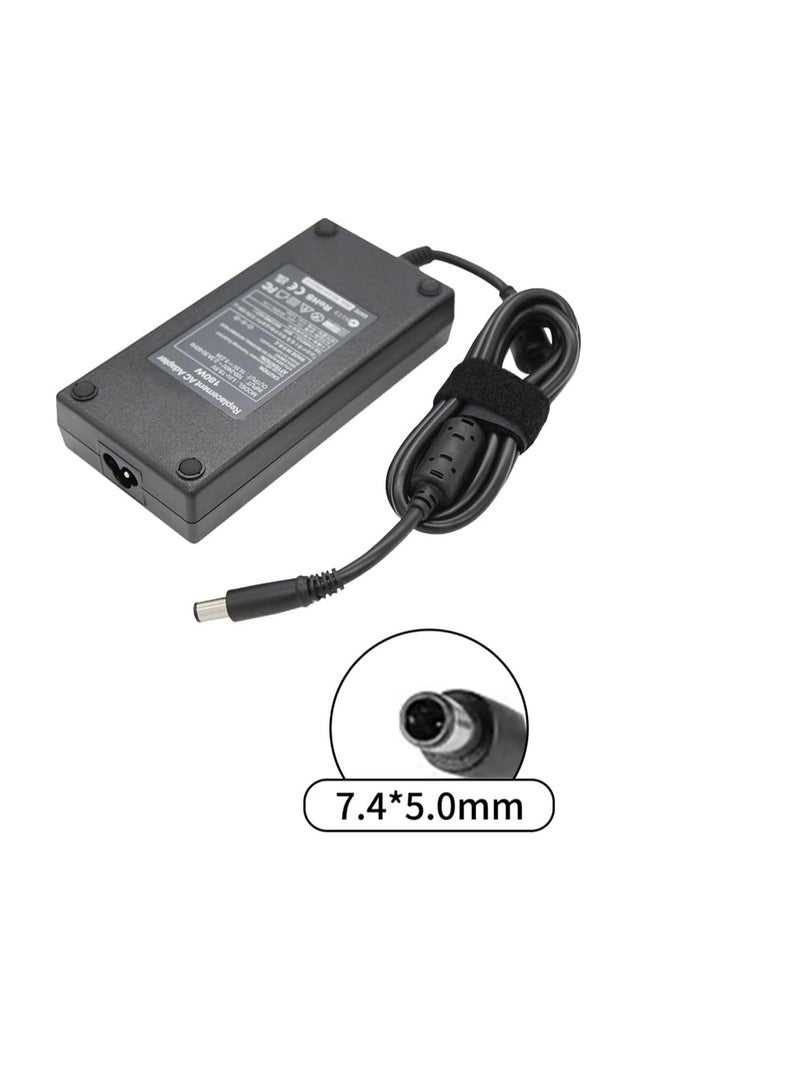 Terabyte 180W Charger laptop adapter for 19.5V 9.23A 7.4x5.0mm for 15 R3 15 R2 X51 13 14 M17X M15X M14X X51 for Precision 7510 M4700 M4800 M6300 G3 G5 G7-3579 with UK Plug Cable - Image 2