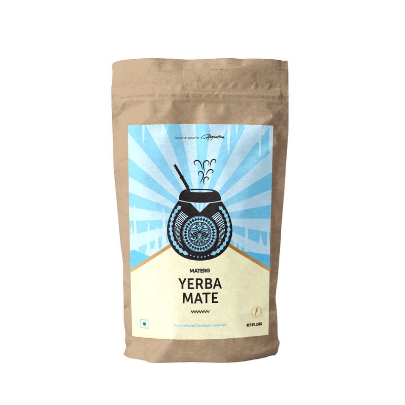 Matero Yerba Mate tea Mint Flavor 250g - Image 1
