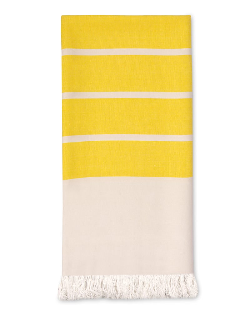 Mush 100% Bamboo Light Weight & Ultra-Compact Turkish Towel Super Soft, Absorbent, Quick Dry,Anti-Odor Bamboo Towel for Bath,Travel,Gym, Swim and Workout (2, Muted Blue & Yellow),250 tc - Image 3