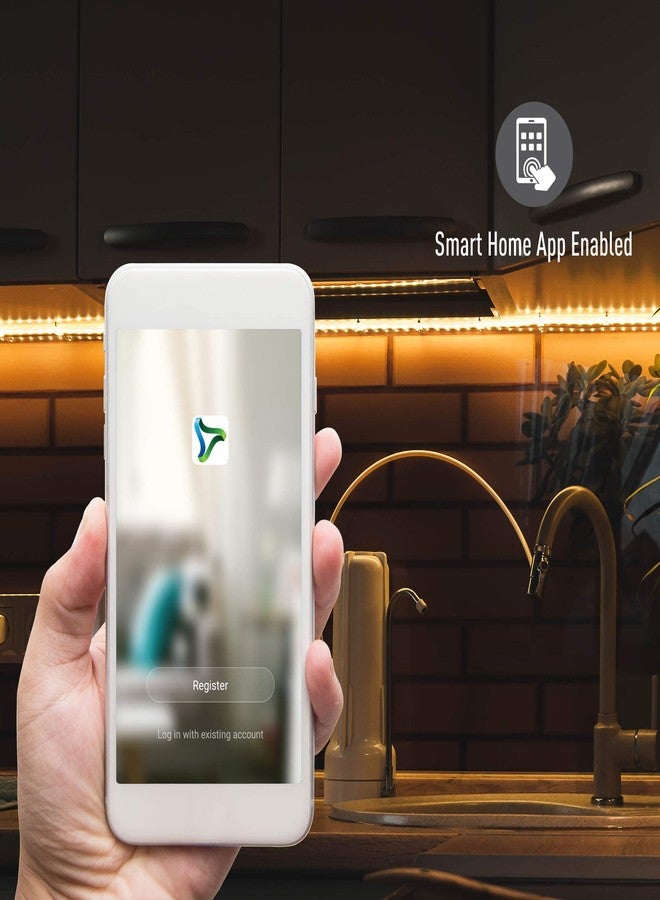 SYSKA Smart Wi-Fi Enabled 5M 25W 16million Color Strip Light Compatible with Amazon Alexa and Google Assistant (RGB) - Image 4