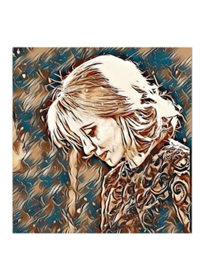 RYN Fairuz MDF Wall Art Multicolour 30x30centimeter - Image 2