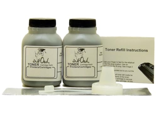 InkOwl Toner Refill Kit Replacement for Brother TN-420, TN-450 (2-Pack) - Image 2