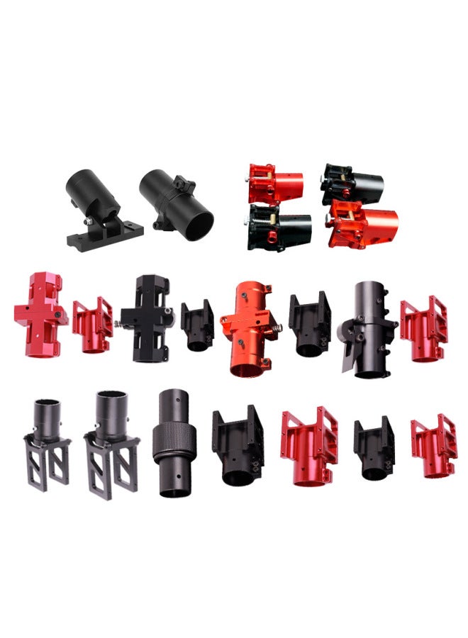 CNC All Aluminum Alloy (2) UAV Folding Machine Arm/seat Automatic 25 30mm Horizontal Folding Flat Folding Seat-Color:Outer Diameter 25mm Inner Diameter Unlimited Carbon Fiber Tube - Image 2