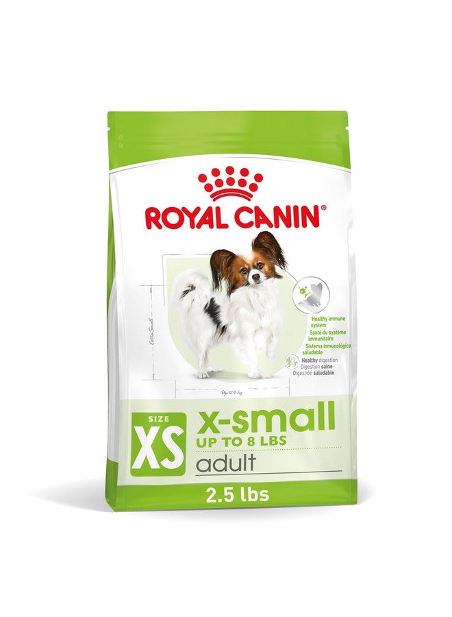 رويال كانين طعام جاف للكلاب البالغة من رويال كانين سايز هيلث نيوتريشن إكس-سمول، كيس 2.5 رطل - Image 1
