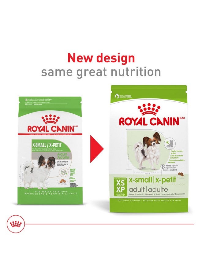 رويال كانين طعام جاف للكلاب البالغة من رويال كانين سايز هيلث نيوتريشن إكس-سمول، كيس 2.5 رطل - Image 2