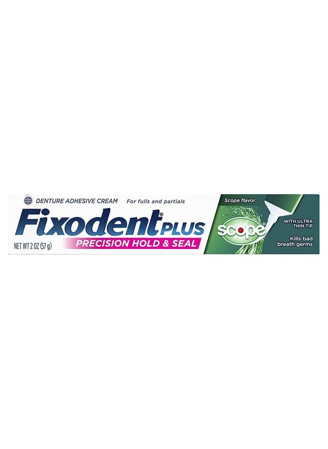Fixodent Fixodent Control Denture Adhesive Cream Plus Scope Flavor 2 oz (Pack of 10) 