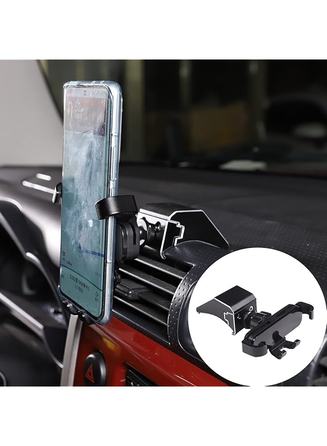 متوافق مع حامل هاتف السيارة Toyota Fj Cruiser 2007-2021، حامل هاتف خلوي في منفذ هواء وحدة التحكم المركزية، حامل هاتف بدون استخدام اليدين في فتحة التهوية (الطراز E) - Image 1