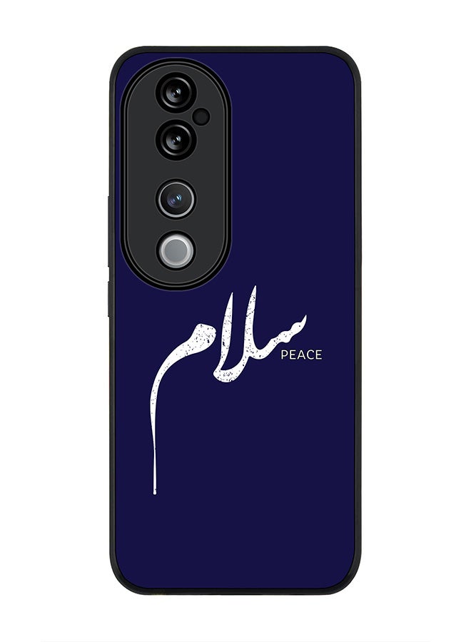 Stylizedd غطاء لجهاز vivo V40 5G /vivo V40 Pro، حماية كاميرا نحيفة، غطاء هاتف مضاد للصدمات - سلام - Image 1