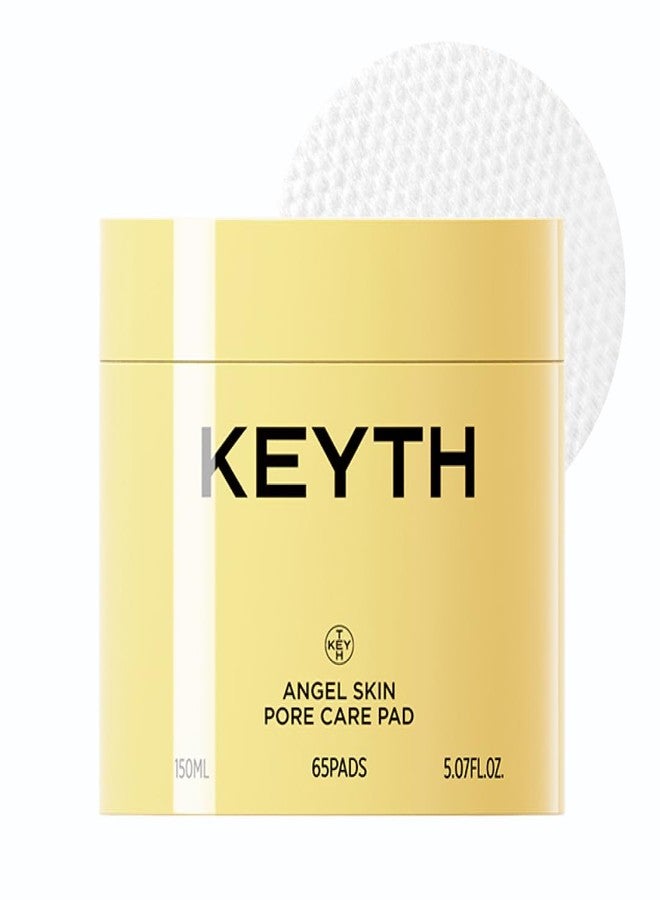 KEYTH Angel Skin Pore Care PAD (150ML, 5.07 FL.OZ.) / Refine Pores, Control Sebum, Exfoliation, Oil-Absorbing, Mastic Gum, PHA, LHA - Image 1