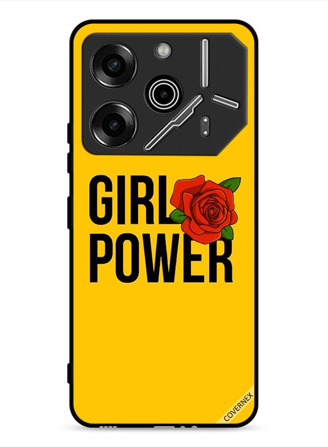 Covernex Tecno Pova 6 Pro 5G Protective Case Cover Girl Power - Image 1