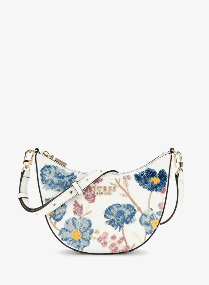 GUESS Zaria Mini Top Zip Shoulder Bag