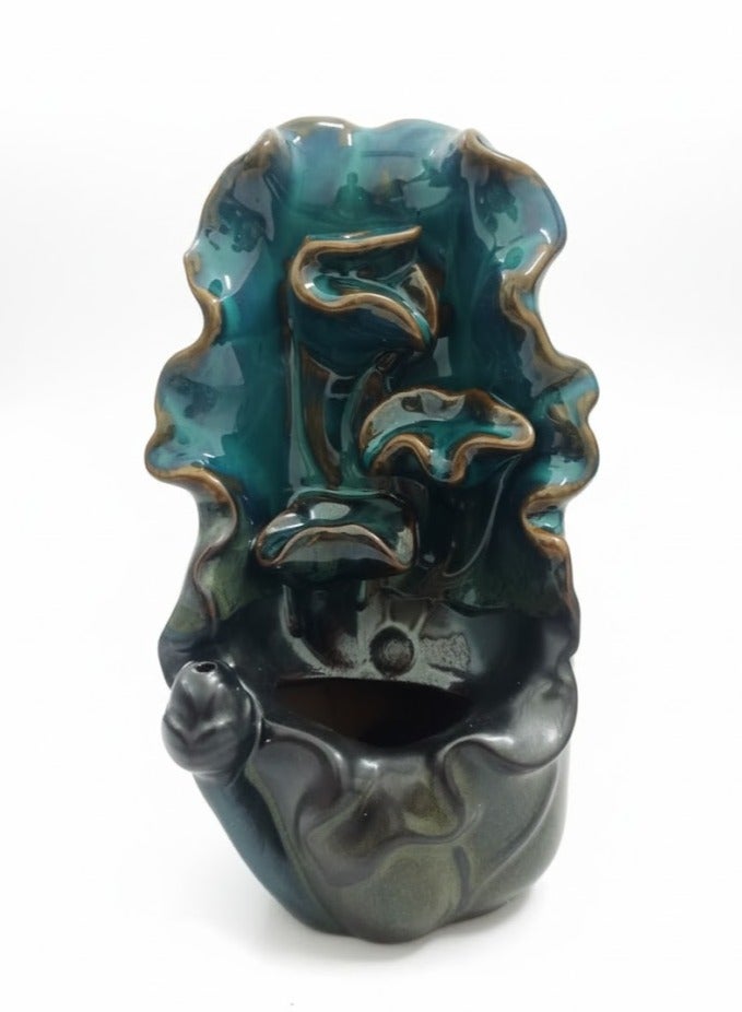 مبخرة كلاسيكية بتدفق خلفي، زينة شلال إبداعية، ديكور منزلي مبتكر. - Image 1