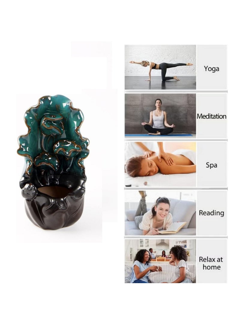 مبخرة كلاسيكية بتدفق خلفي، زينة شلال إبداعية، ديكور منزلي مبتكر. - Image 4