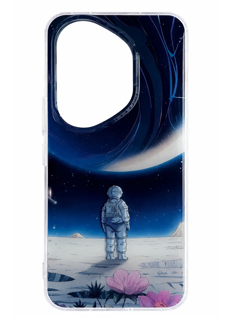 Protective Phone Case for Honor 400 Pro 5G with Custom Astronaut Space Pattern Design
