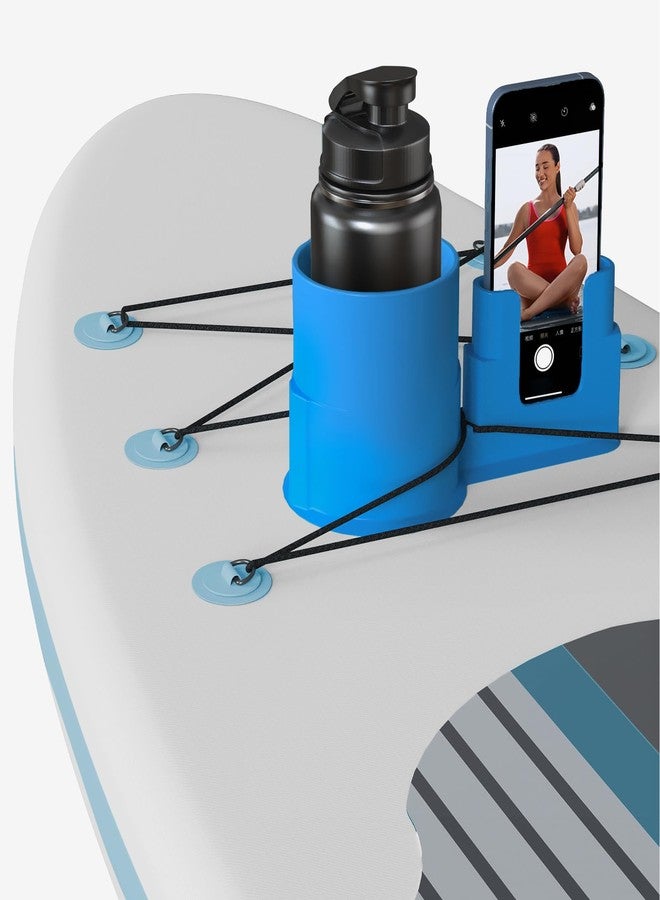 iKristin Cup Paddle Board,Stand Up Paddle Board Accessories SUP Holder for Drink (Blue) - Image 1