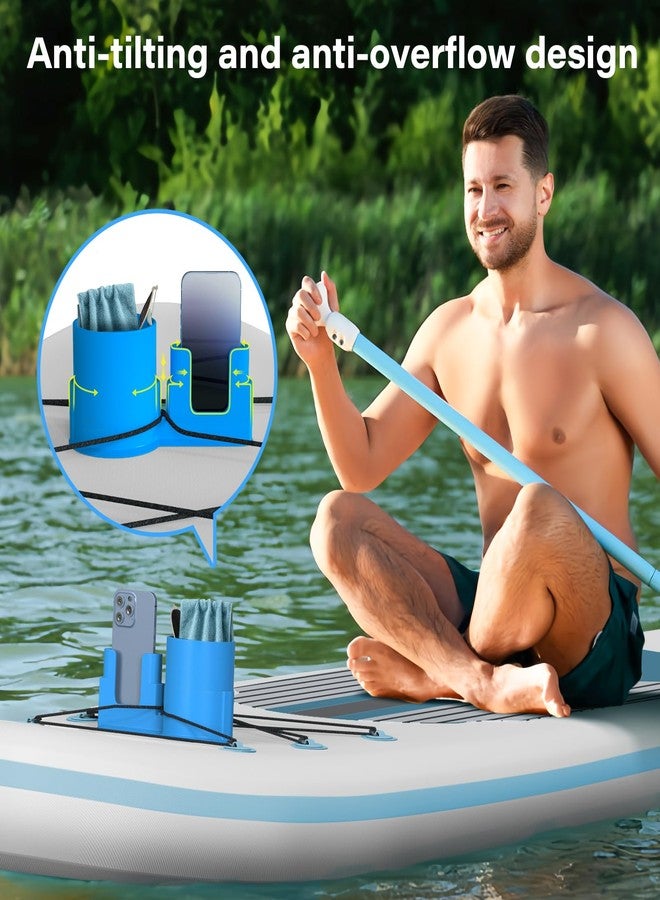 iKristin Cup Paddle Board,Stand Up Paddle Board Accessories SUP Holder for Drink (Blue) - Image 2