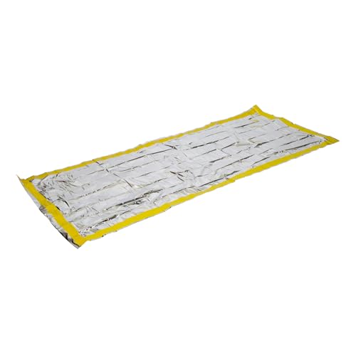 Stansport حقيبة نوم الطوارئ من ستانسبورت (649)، فضي، 84 × 36 بوصة - Image 1