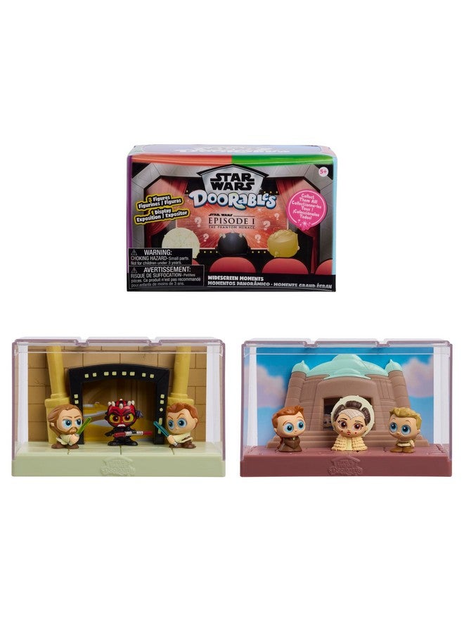Just Play Star Wars™ Doorables Widescreen Moments - Star Wars: The Phantom Menace™, Collectible Figures, Kids Toys for Ages 5 Up - Image 1