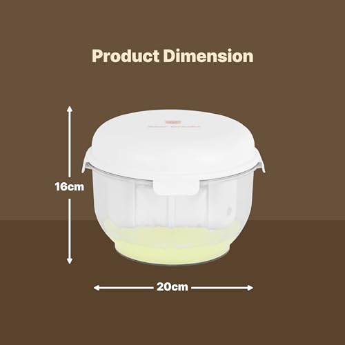 Bear Greeks Greek Yogurt Maker with Ultra Fine Nylon Mesh Strainer Container, 1.7Qt thick and creamy greek yogurt, high protein snack, eco-friendly materials(ECO-ZEN) container - Image 3