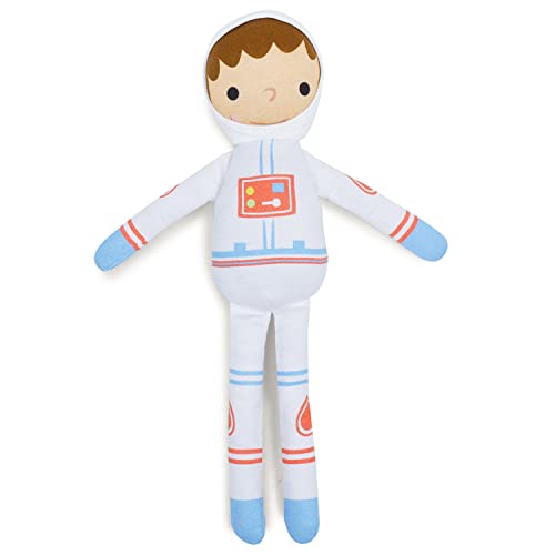 haus & kinder 100% Pure Cotton Knitted Summer/AC Blanket with Toy (Space Walk) – Soft, Breathable & Lightweight Blanket - Image 3