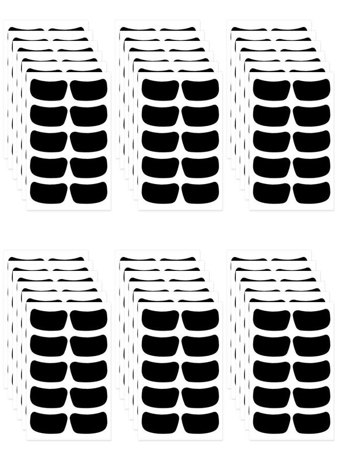 Pimoys 180 Pairs Sports Eye Black Stickers for Kids, Eye Strips Fantasy Football Baseball Softball Face Eyeblack Stickers for Sport Game Day Themed Birthday Party Supplies - Image 1