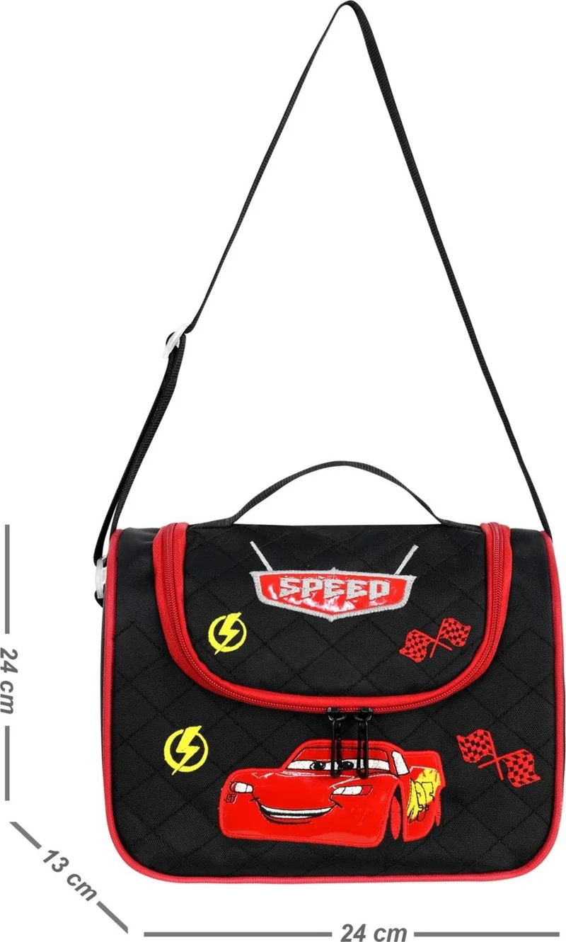 Waddell Waddell Licensed Car Embroidered Thermal Lunch Bag
