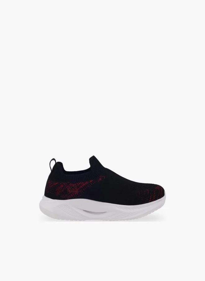 كابا Boys Textured Slip-On Sports Shoes