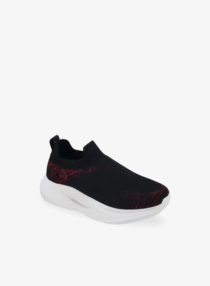 كابا Boys Textured Slip-On Sports Shoes