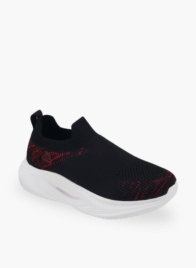 Kappa Boys Textured Slip-On Sports Shoes - Image 2