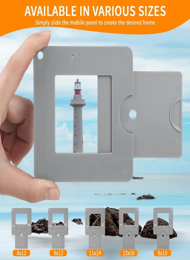 LiuLiXia View Finder, Color Wheels for The Artist, View Catcher with Sliding Mechanism for Photography, Drawing, Sketching - Image 2