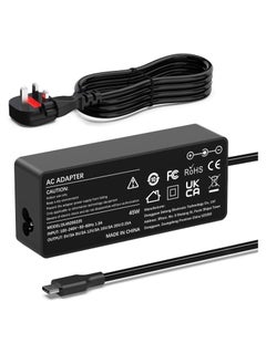 Laptop Charger for Lenovo Chromebook,45W USB-C Type Thinkpad, Yoga; HP Chromebook X360, Spectre X360; Dell Xps; ASUS ZenBook Chromebook and More USB Type C Charging Notebook
