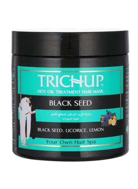 تريشوب ماسك الزيت الساخن للشعر بحبة البركة 450 مل