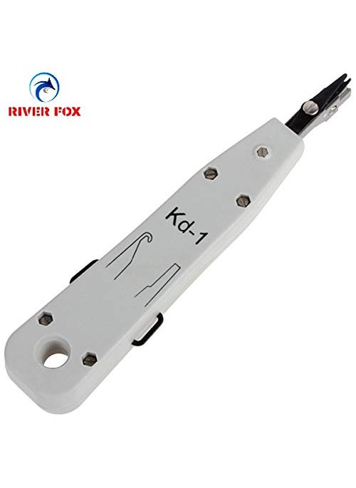 RIVER FOX RIVER FOX Punch Down Tool Network Wire Cable CAT5E CAT6 RJ45 RJ11  - Image 5
