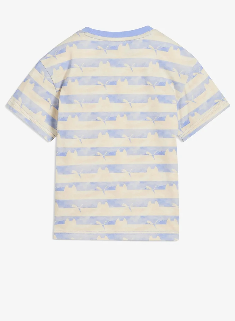 Puma Intense Lavender Kids Gabby’S Dollhouse Relaxed AOP T-Shirt for Women | Best Price UAE