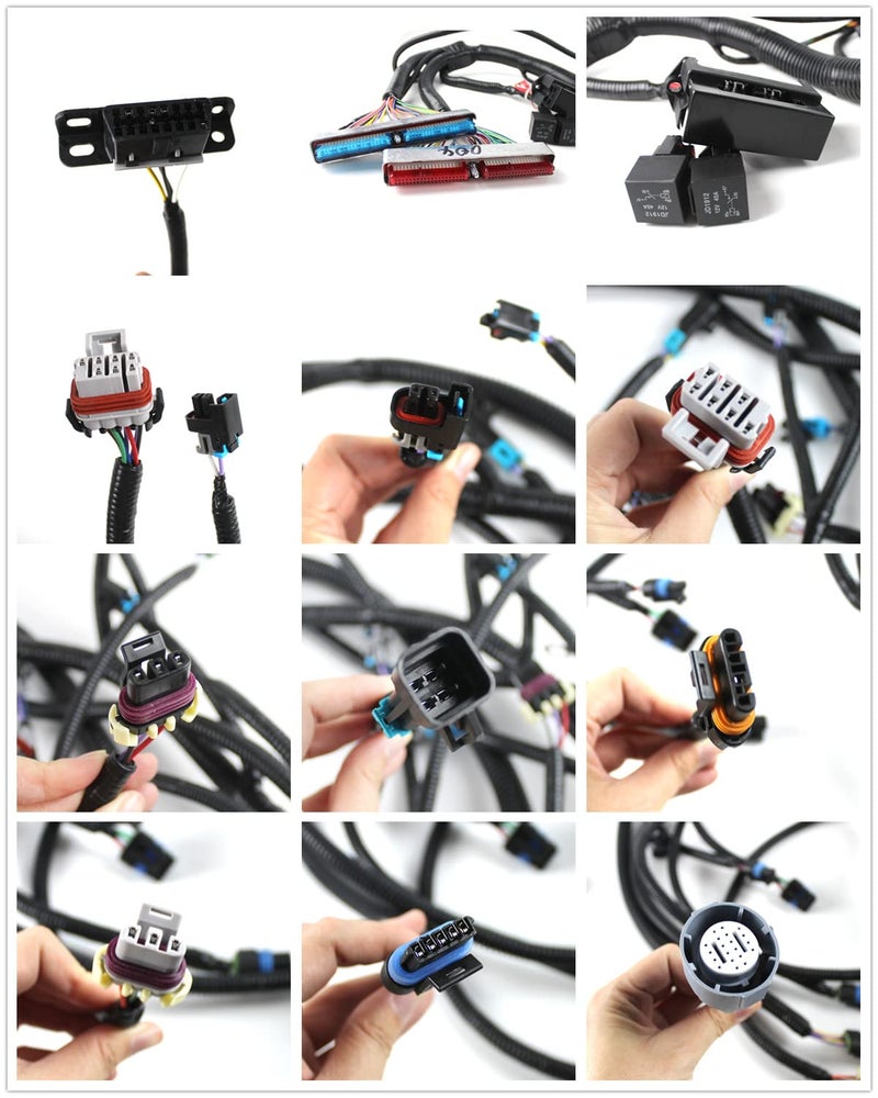 PANGOLIN W/4L80E Standalone Engine Wiring Harness 4L80E Stand Alone Engine Wire Harness for 1997-2006 DBC LS1 Engine ev1-Injector 4.8 5.3 6.0 W/4L80E Transmission Drive by Cable Aftermarket Part - Image 3