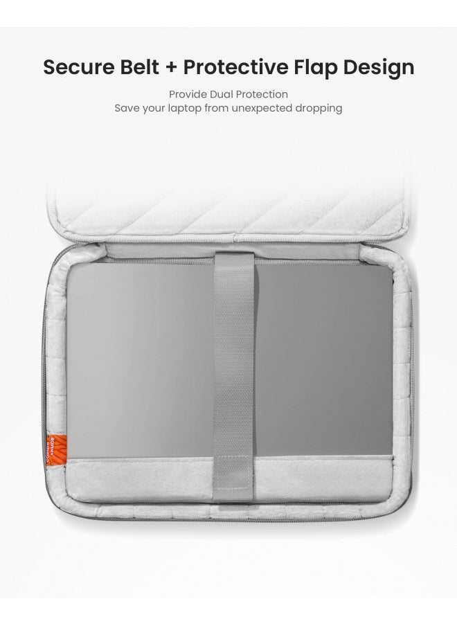 Tomtoc - tomtoc 360 Protective Laptop Case for 15-inch New MacBook Air M2 A2941 2023, 15 Inch Surface Laptop 5/4/3, Dell XPS 15 Plus, 15-inch MacBook Pro A1990 A1707, Water-Resistant Shockproof Accessory Bag - Image 1
