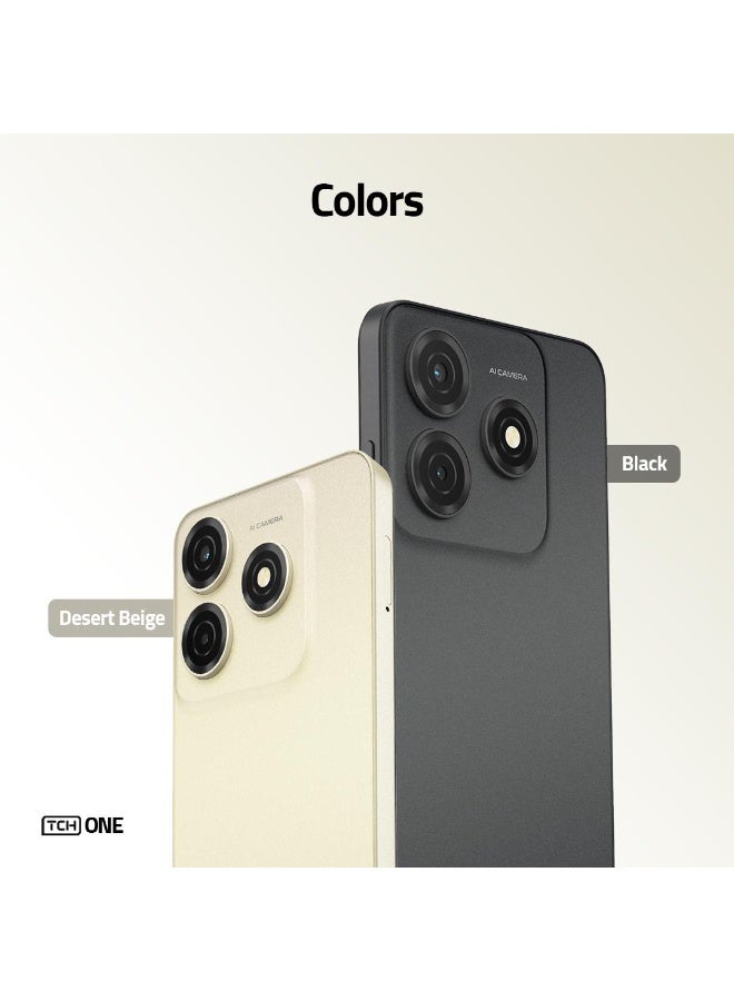 TCH ONE BLACK SMARTPHONE 4GB RAM 64GB ROM (UAE Version) Dual Sim - Image 5