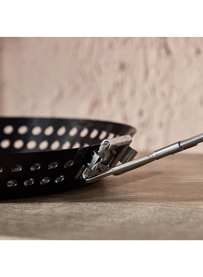 Home Box BarbeQ Round Grill Skillet 33.5x6.5x30.5 cm - Image 4