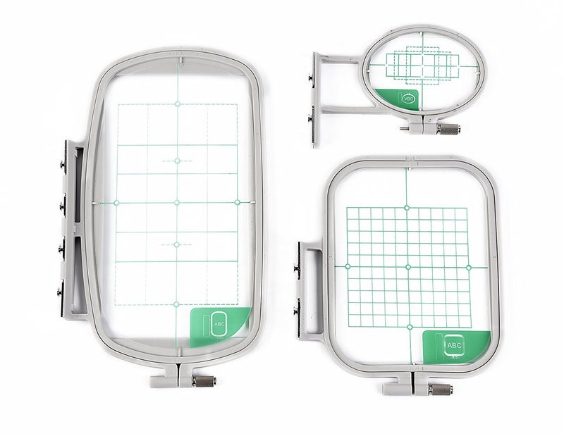3 Hoops for Brother NS1850D SE600 SE270D PE535 PE 550D Innovs 900D SE350 LB6770 LB6770 950D SE400 LB6800PRW PE500 SE425 LB6800THRD Embroidery Machine