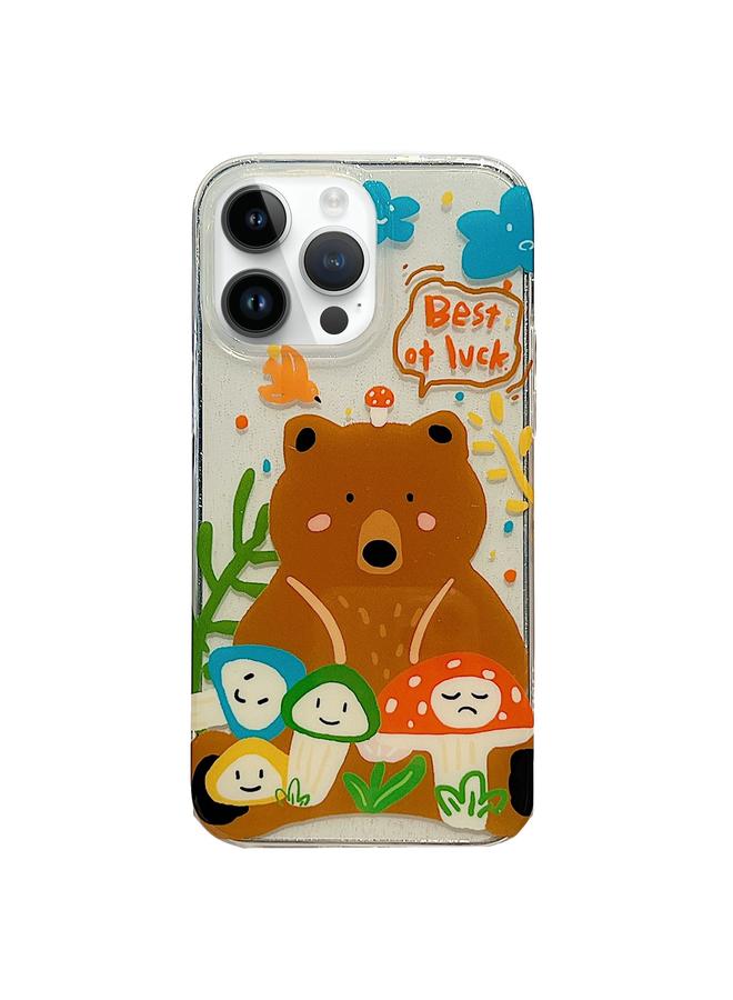 S-TOP Case For iPhone 13 Pro Max Double Sided IMD Full Coverage TPU Phone Case - Image 1