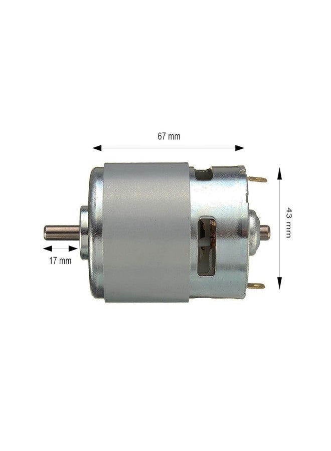 Robodo RS-775 DC 12V-24V High Speed Metal Large Torque Small DC Motor Replacement for DIY Toy Cars - Image 2