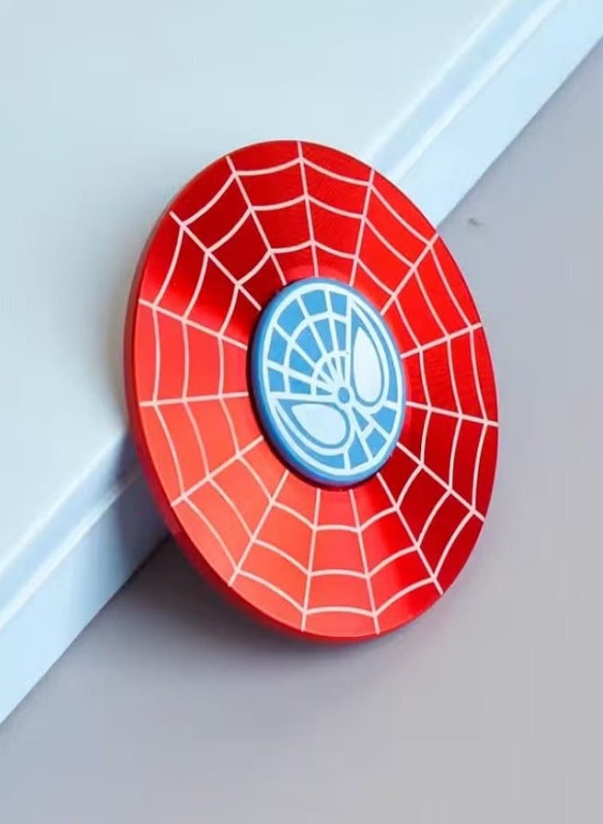 لعبة فيدجيت سبايدرمان سبينر، دوران طويل وسلس للغاية، سبينر معدني، ألعاب لتخفيف التوتر للأطفال/الكبار