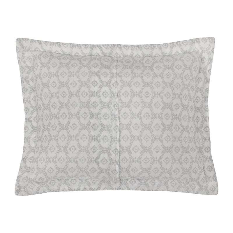 Laura Ashley - Twin Quilt Set, Cotton Reversible Bedding with Matching Sham, Lightweight Home Decor Ideal for All Seasons (Venetia Grey, Twin) - Image 5