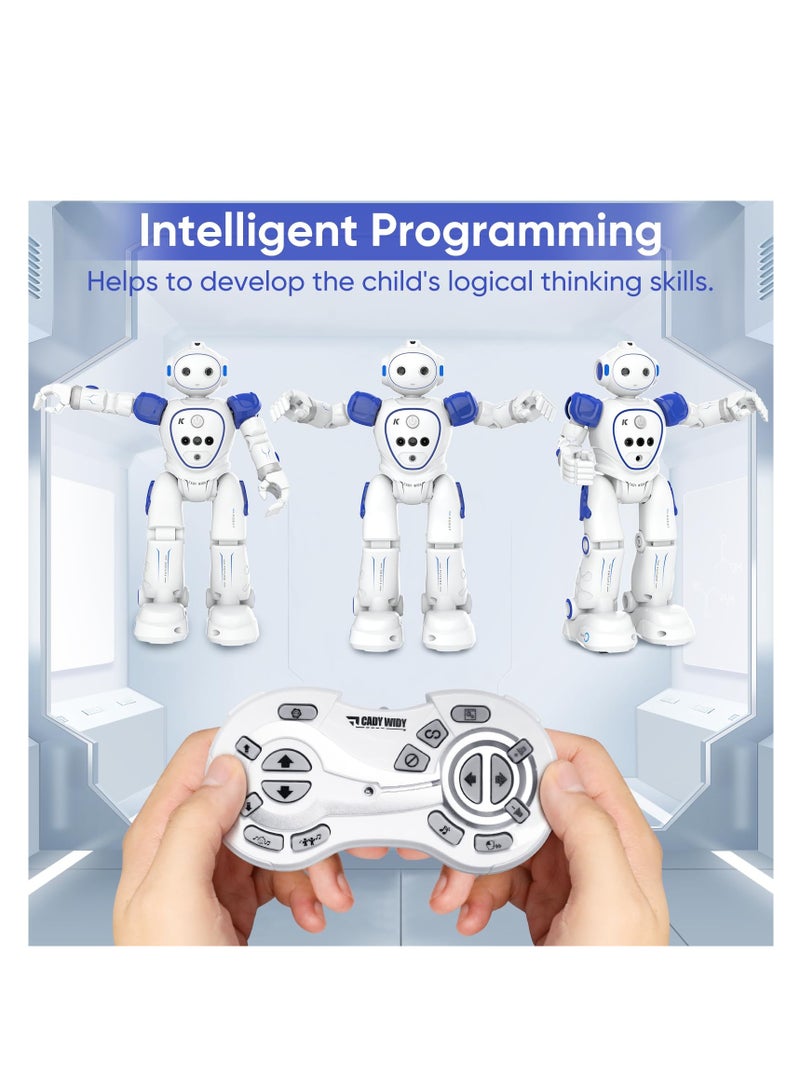 SYOSI RC Robot Toys for Kids, Gesture-Sensing Smart Programmable Robot, Convenient USB Charging, Fun Music & Dance, Remote Control Robot Toys, for 5-15 Year Old Boys Girls Ideal Birthday Gift - Image 3