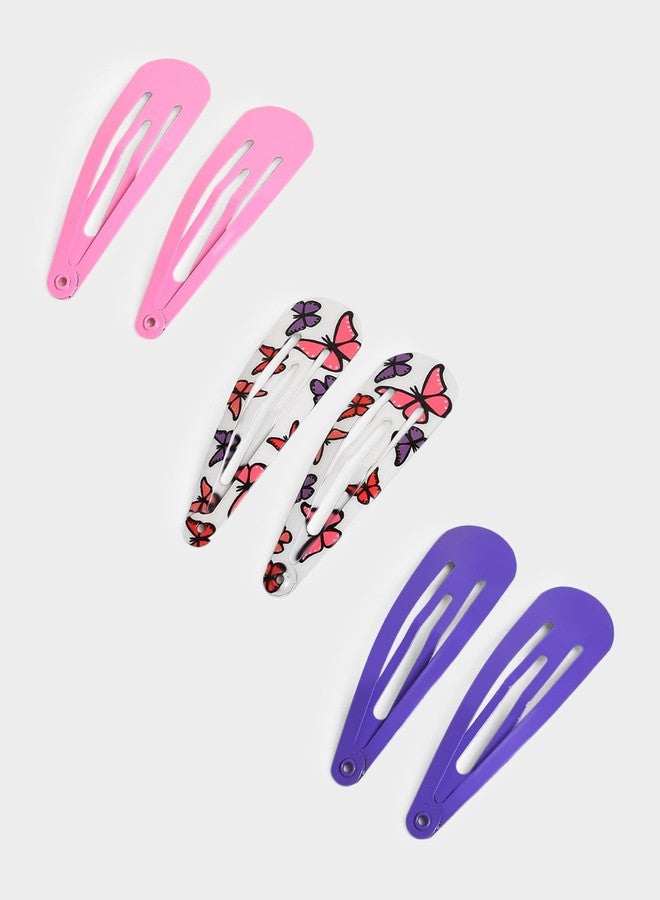 Mi Arcus Multi-coloured Hair Rubber Band and Tic Tac Pins for Girls (Set of 20) - Image 5